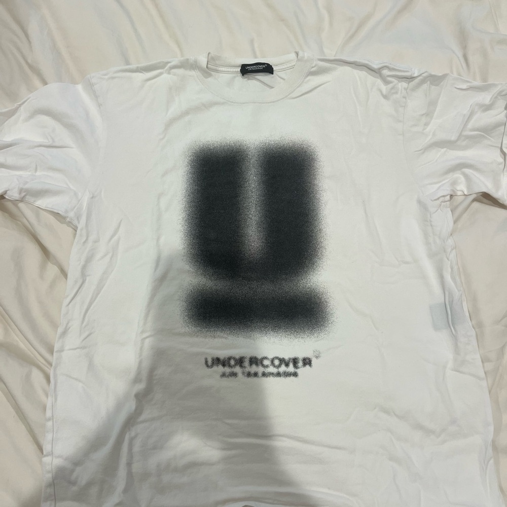 Undercover White T-Shirt with Black Graphic